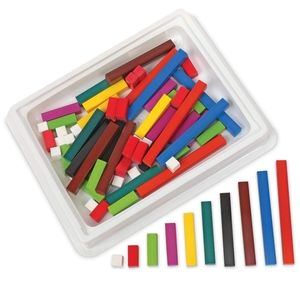 Cuisenaire Rods for studying math and  fractions, back to school!